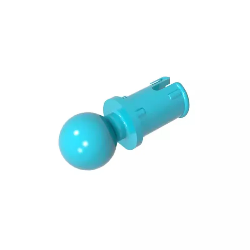 10pcs  6628 Compatible MOC Brick Parts High-Tech Pin with Friction Ridges Lengthwise and Towball Building Block Particle Kid Toy
