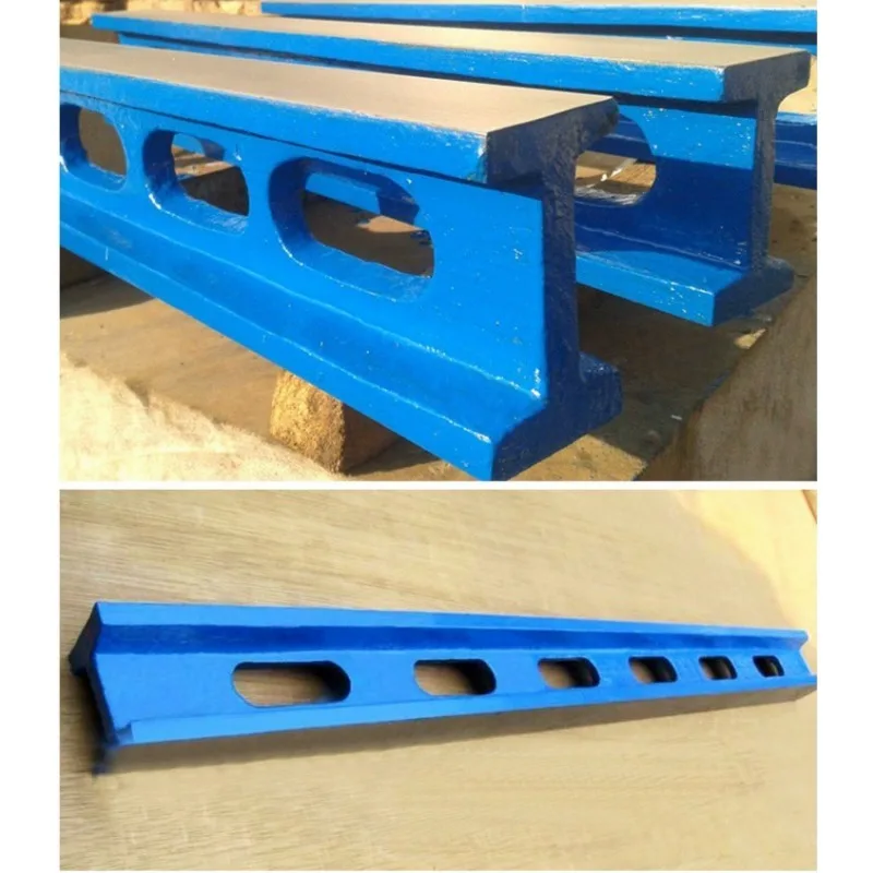for 1PC Class 1 Cast Iron Flat Ruler Inspection High Precision I Shaped Parallel
