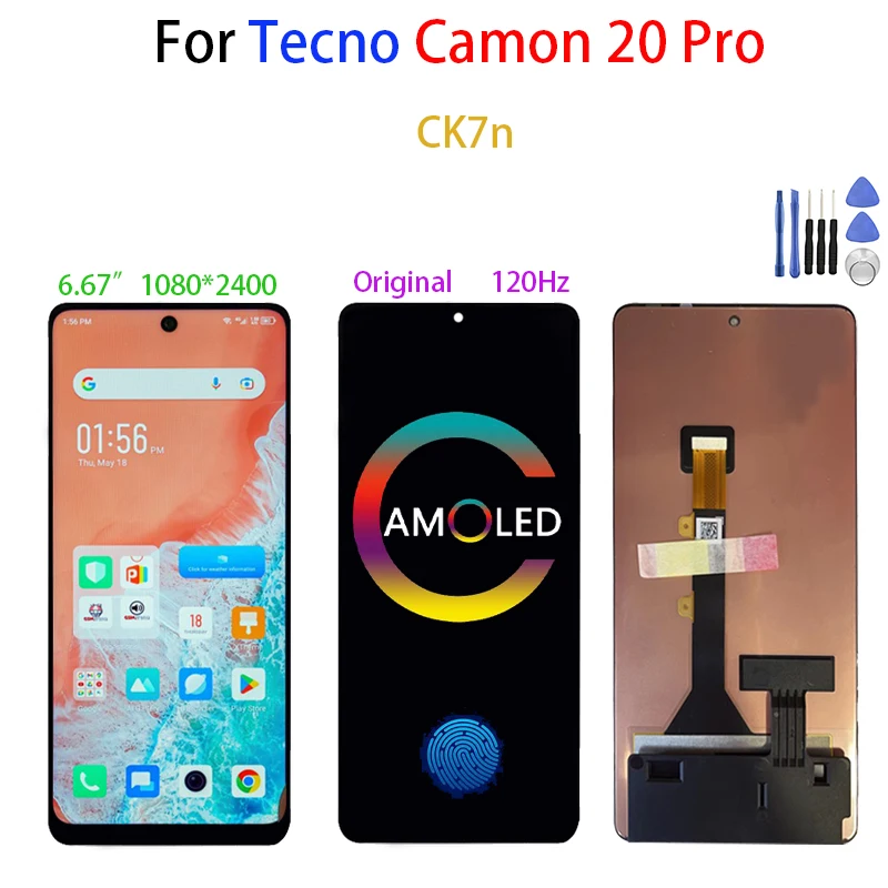 استبدال شاشة LCD لـ Tecno Camon 20 Pro: دليل شامل لاختيار أفضل بديل موثوق
