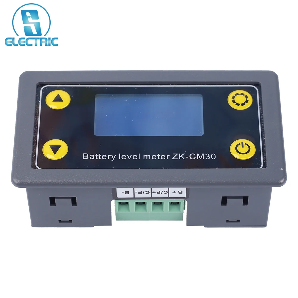 Coulometer Battery Charge Discharge Controller High-Precision Current Acquisition Type Battery Meter ZK-CM30 Discharge Protector