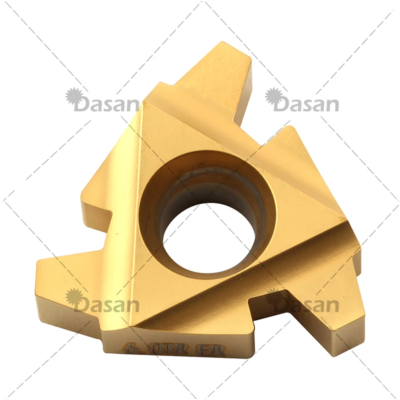 10PCS 22ER TR 22IR 4.0TR 5.0TR 6.0TR Tugsten คาร์ไบด์เกลียวใบมีด CNC ด้ายแผ่นเครื่องมือ