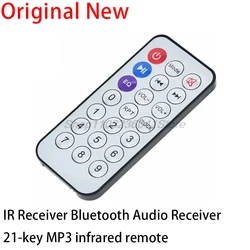 Ricevitore IR Ricevitore audio Bluetooth remoto MP3 telecomando a infrarossi telecomando a 21 tasti Versione inglese