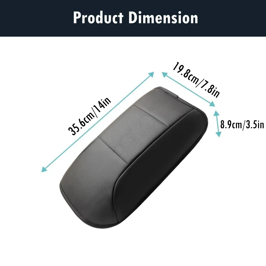 PU Armrest Cover For Hyundai Ioniq 6 2023-2025 2026 Soft Microfiber Center Console Armrest Pad Protector Ioniq 6 Accessories - view 4