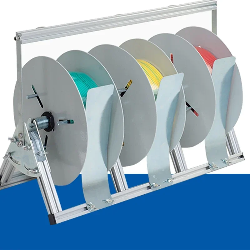 

Hot SaleWire Paying Off Device Rack Paying Off Wheel Reel Folding BV Wire Paying Off Artifact Home Fitting Electrician Tools