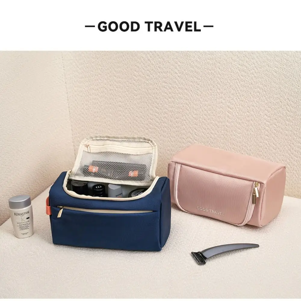 Digital Storage Bag Handbag Wash Bag Large Capacity Oxford Portable Waterproof Wear-resistant Makeup Bag