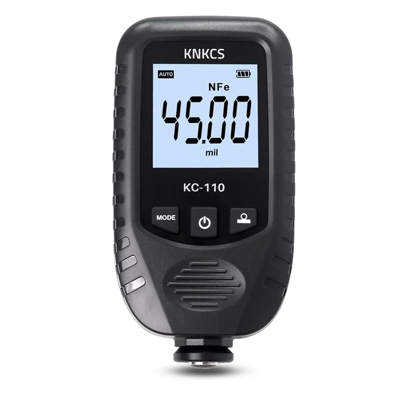 

HLZS-For Used Car Iron/Aluminum Zinc Body Fill Tester-Automotive Paint Thickness Gauge-Paint Meter 0.001 Mil-Resolution