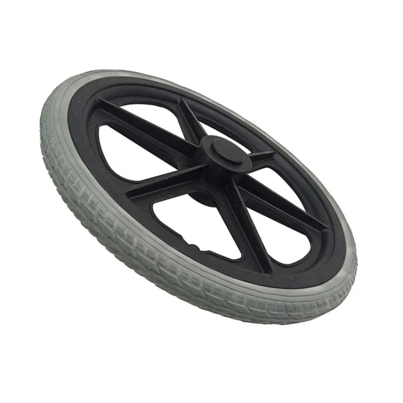 

16x1.75 Solid Tire Wheel for 16 Inch Wheelchair Rear Caster Medical Accessories