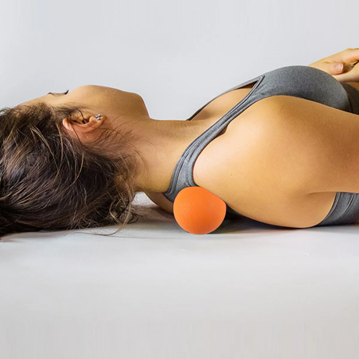 

4Pcs Tpe Muscle Fascia Balls Extra-Firm Injection Molded for Yoga Pilates Back Massage