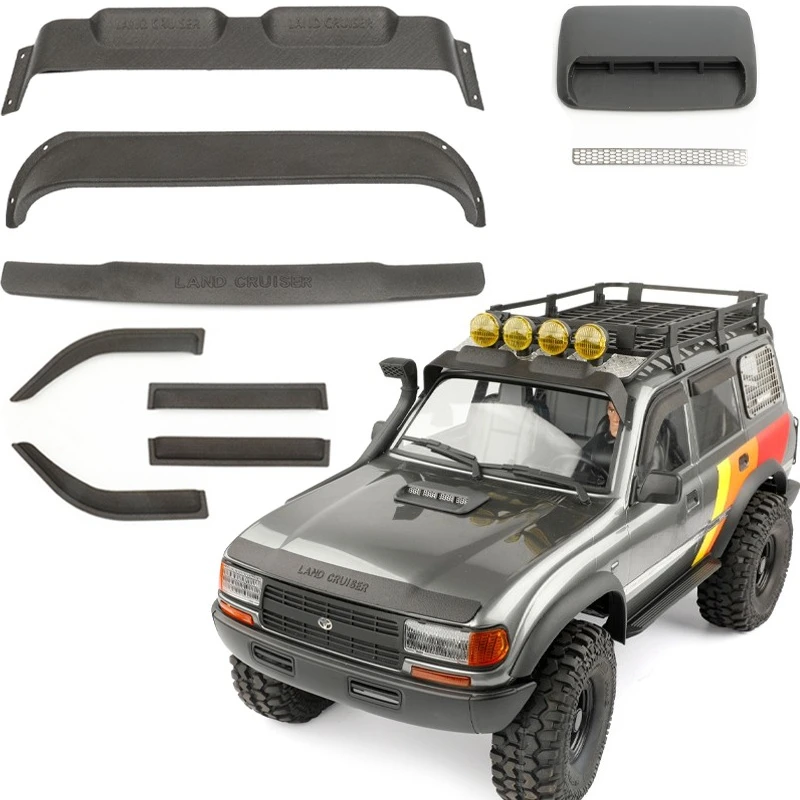 1pcs Simulated Plastic Hood Decoration for 1/10 FMS FCX10 LC80 Accessories