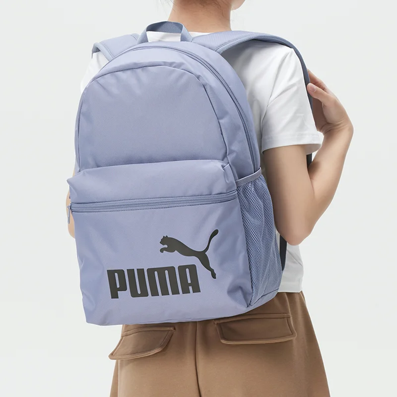 Puma Men's and Women's Backpacks, New Student Large-Capacity Computer Bags, Daily Commuting, Leisure and Sports Backpacks 091164-31-2