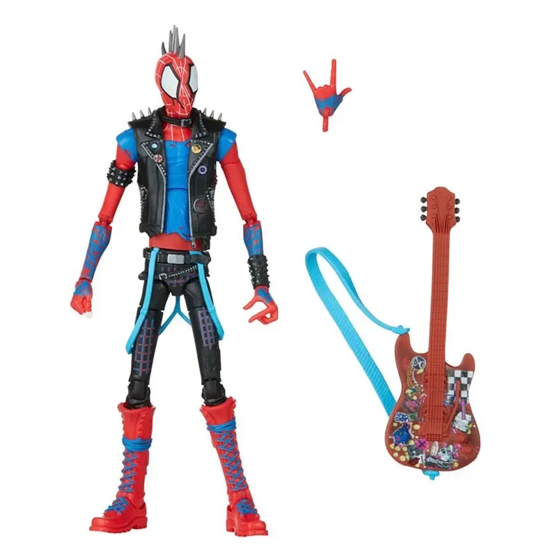 Hasbro Original Spider-Man Across The Spider-Verse Marvel Legends Spider-Punk 6-Inch Collection Action Figure