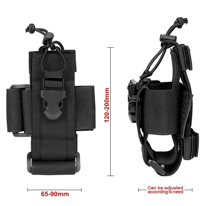 

Tactical Adjustable Molle Radio Bag, Walkie-Talkie Hunting Bag With Pendant Design, Walkie-Talkie Pendant Nylon Bag