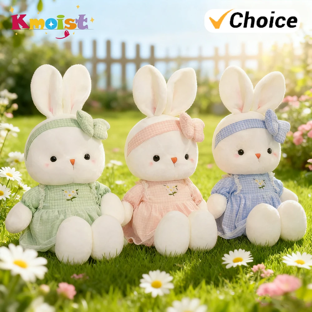 

Cute Flower Skirt Bunny Plush Toys Kawaii and Soft Appeasement Bunny Dolls Easter Bunny Party Decor Children's Christmas Gifts