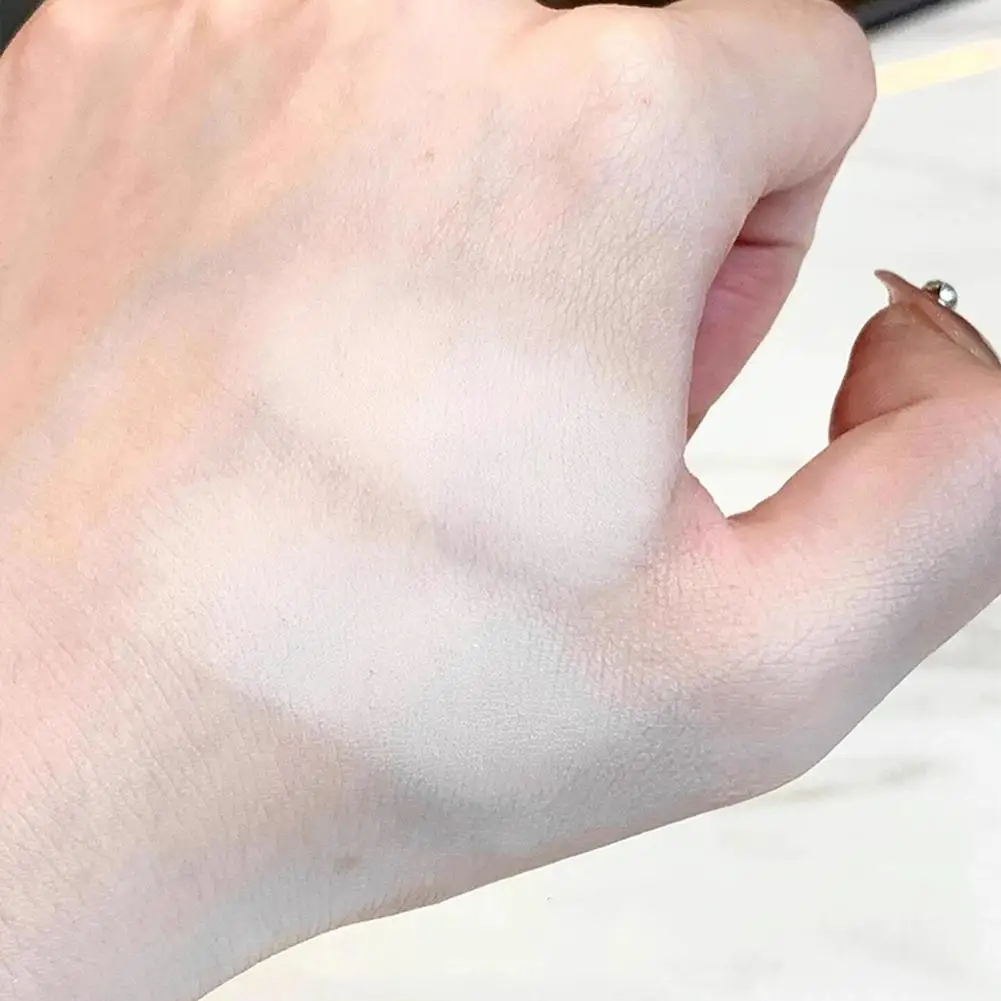 砂時計型防水パウダー ミラー付き 耐久性のあるメイクアップ フルフェイスカバー コンパクトパウダー 化粧品 ベース化粧品