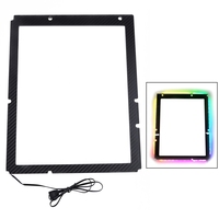 Motherboard RGB Backplate Light Emitting Back-Plane 5V 3 Pin ARGB Desktop Decor Lamp StripATX/MATX/ITX A-RGB Frame