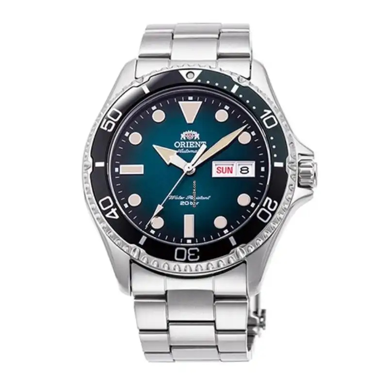 

Orient Watch, a 200-meter water-resistant luminous diving watch from Japan