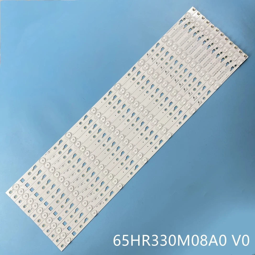 

LED Backlight Strip 8 Lamp for Thomson 65UA6606 L65E5800A 4C-LB650T-YH3 LVU650CMDX 4C-LB650T-VH3 TCL_ODM_650d30_3030C_12X8 V4 V2