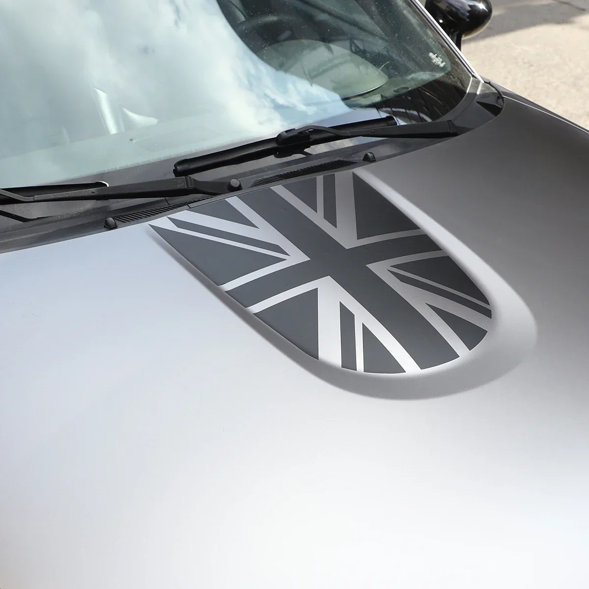 For 2009-2015 Mazda MX-5 NC Car Styling Car Hood National Flag Sticker Car Exterior Detail Decorative Accessories