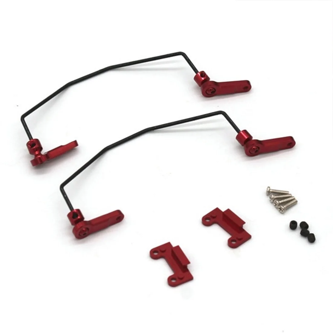 Barre stabilisatrice avant et arrière en métal pour Wltoys, mises à niveau de voiture RC, 144001, 144002, 144010, 124016, 124017, 124018, 124019