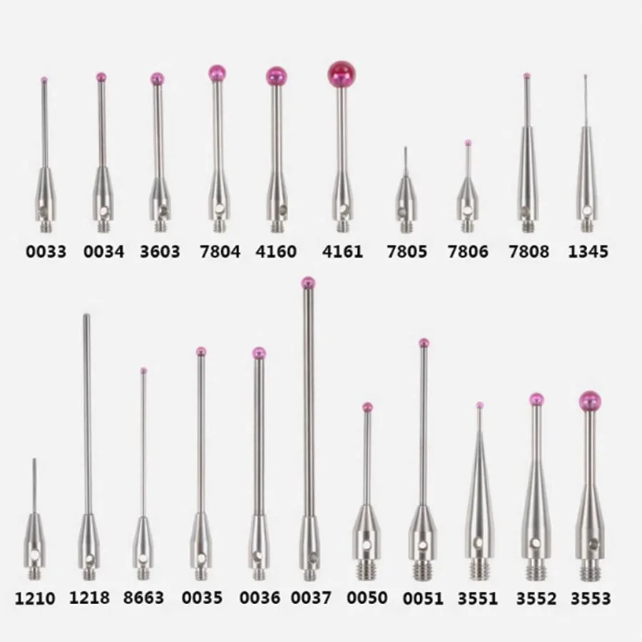 Renishaw three coordinate measuring needle M2M3 ruby measuring needle CNC machine tool three-dimensional measuring head