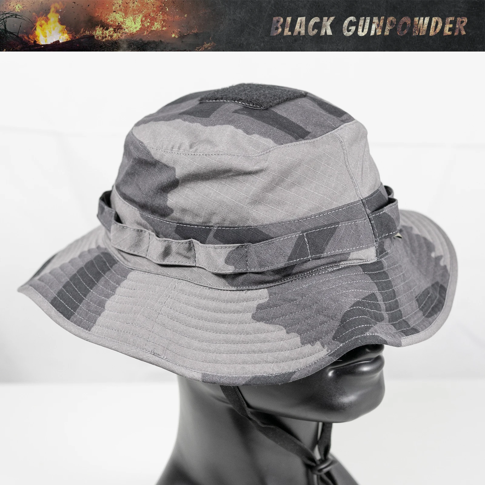 

Tactical Camouflage Benny Hat, Round Brimmed Hat, Outdoor Sports Sun Protection Fisherman Hat