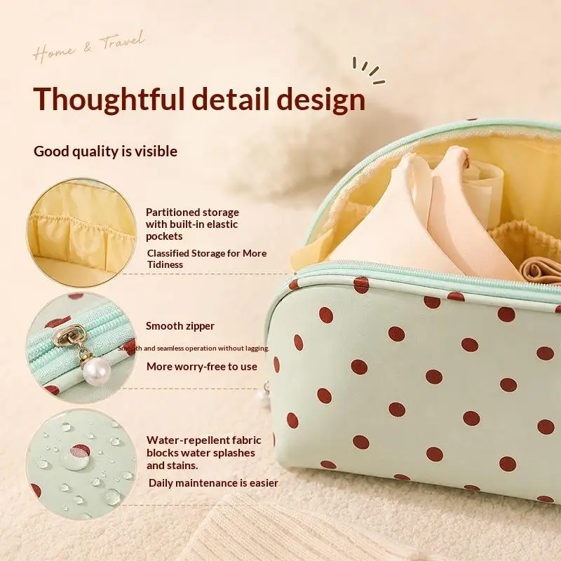 Reise-Sortiertasche für eng anliegende Kleidung, Unterwäsche-Aufbewahrungstasche, wasserdichte, tragbare Business-Aufbewahrungstasche – Detail 6
