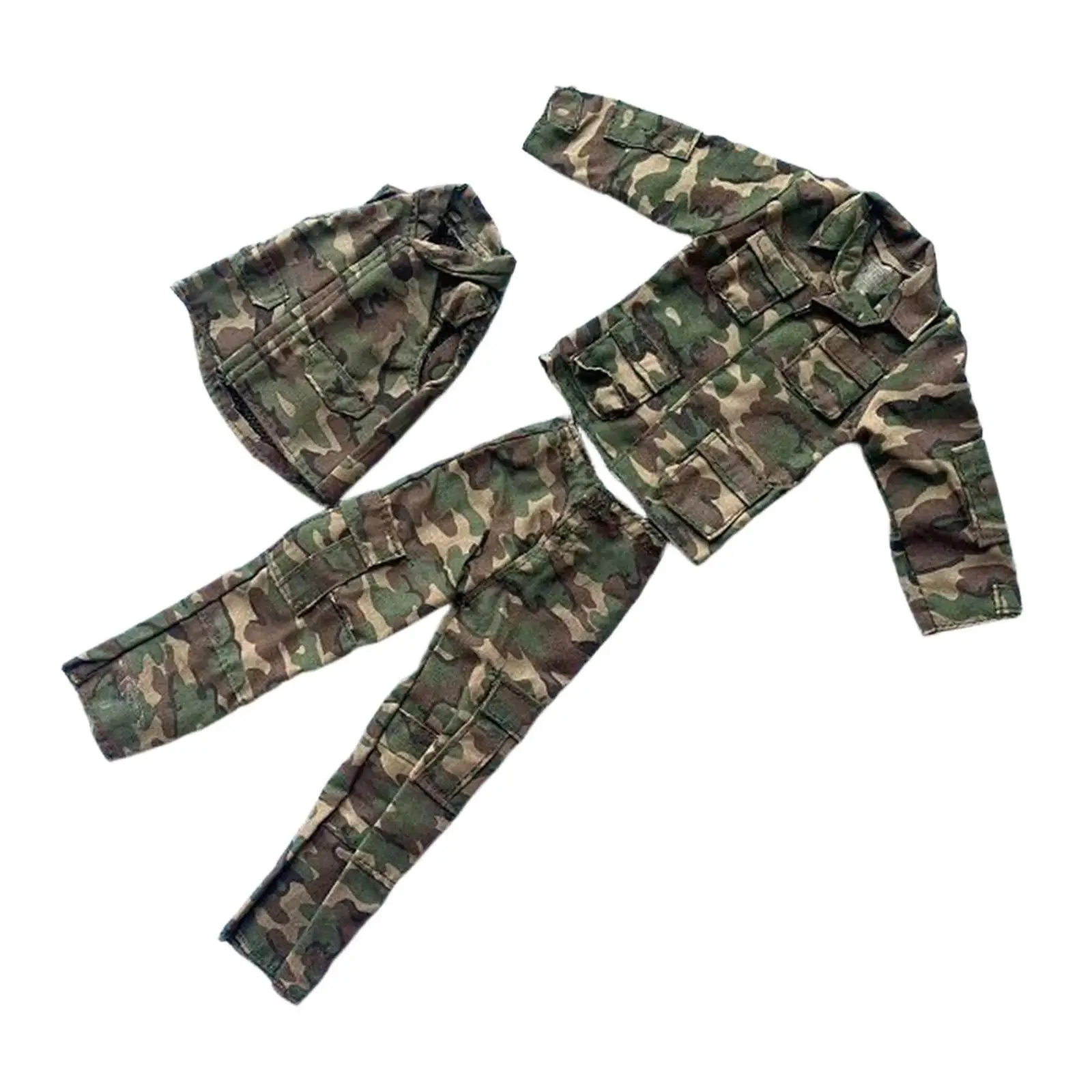 

1/6 Scale Man Action Figure Clothes DIY Stylish Kids Gifts Dress up Cosplay Uniform Outfit Miniature Clothing for 12" Male