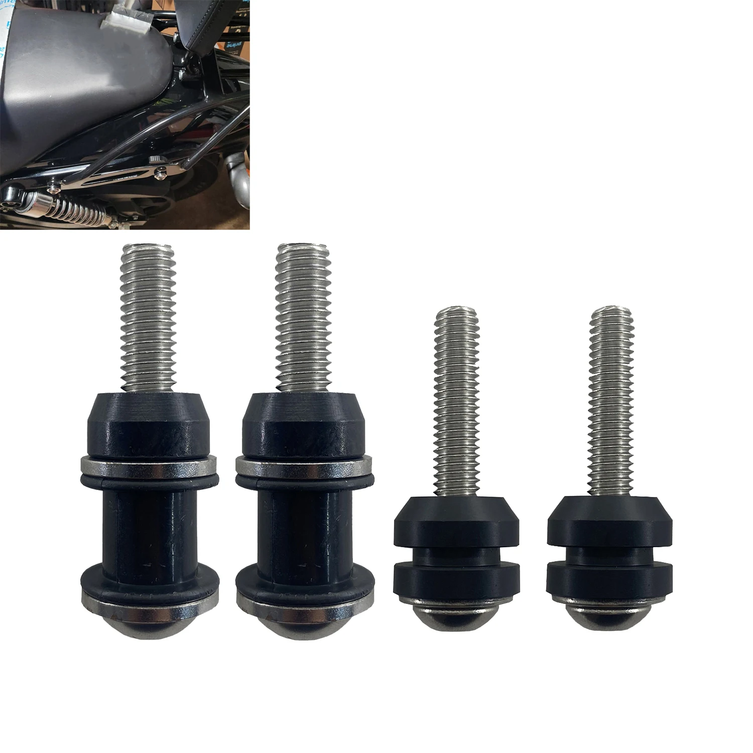 Quick Release Sissy Bar Luggage Rack Docking Hardware For Harley Street XG500 750 2015-2020 52300285