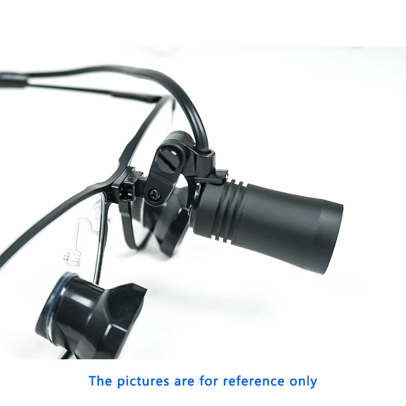 مجموعة ملحقات المصابيح الأمامية بمشبك معدني من Burite Burite ملحقات Loupes بفتحة احترافية مقاس 8 مم #4