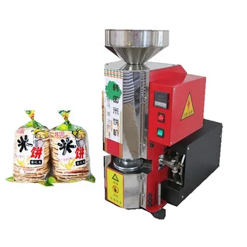 Automatic Popped Rice Cracker Making Machine Korean rice cake maker Manufacturers promote rice cake machine