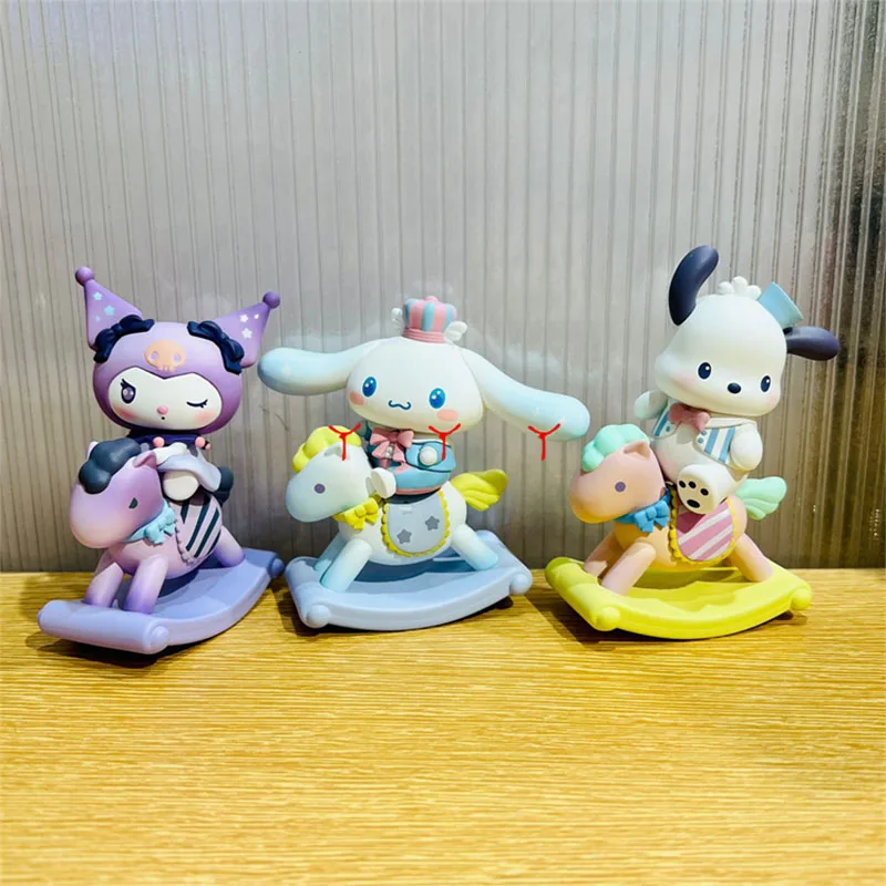 漫画シナモロール犬メロディpom pomプリンlittletwinstars pochaccoサンリオアニメアクションフィギュア人形玩具モデル