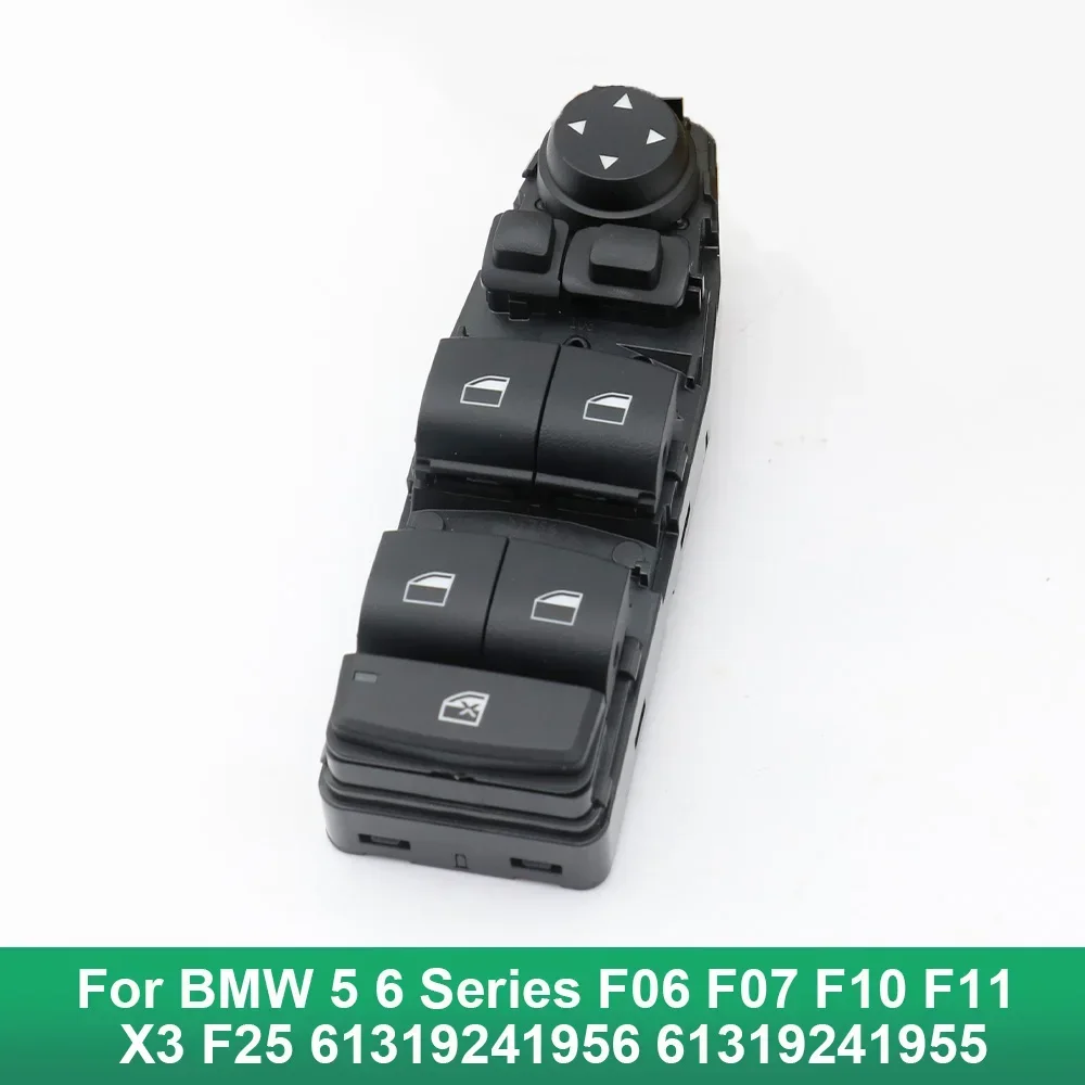 

Для BMW 5 6 серий F06 F07 F10 F11 X3 F25 драйвер боковой стеклоподъемник Переключатель Главная Кнопка управления 61319241956 61319241955