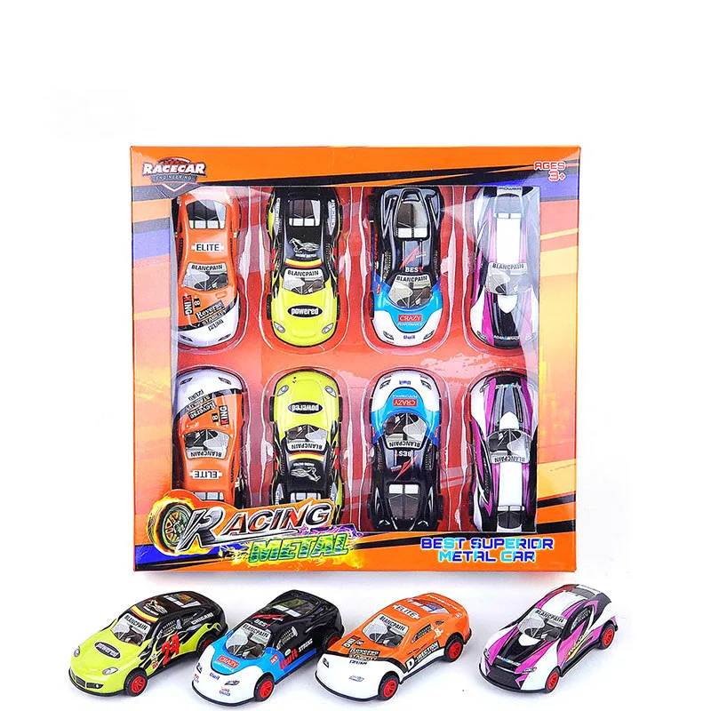 Legierung Mini Cartoon Supercar Modell, Kinder Set Spielzeug, Sport Auto Spielzeug in Original Verpackung, Großhandel