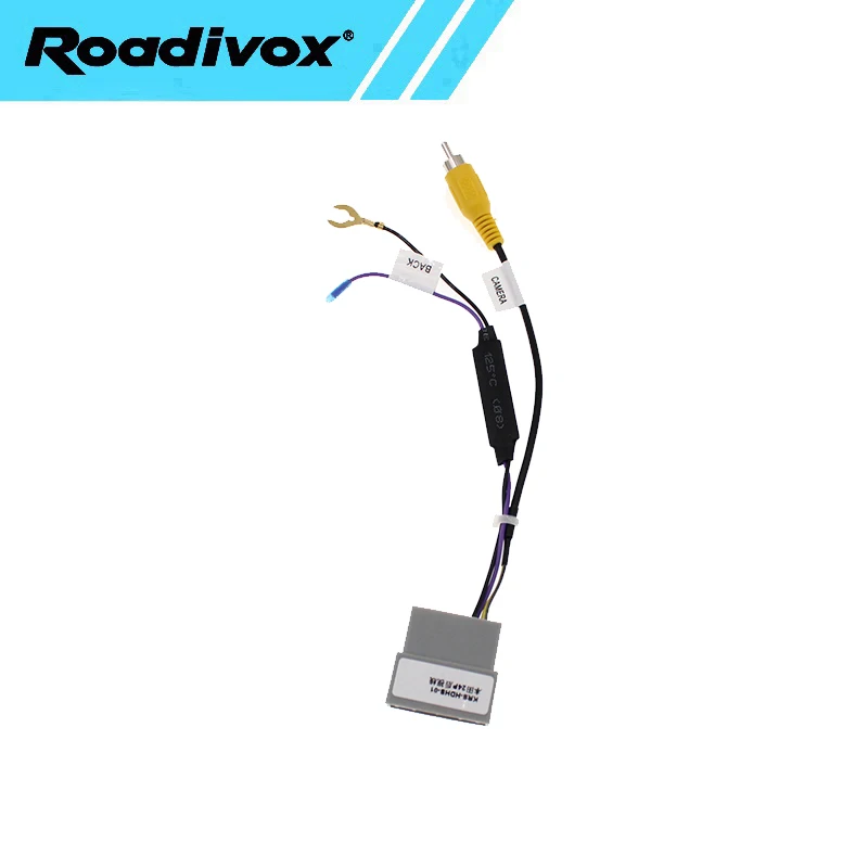 Car Audio Radio Parking Rear Camera Video Plug Converter Cable  For Honda fit crv 24-pin Parking Reverse Wire Adapter