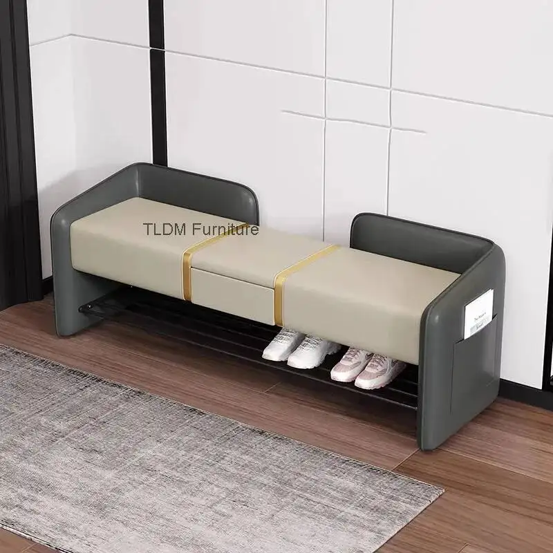 Modern Entrance Hall Shoe Shelf Vertical Show Metal Hallway Nordic Shoe Cabinet Designer Luxury Zapatero Shoemakers Furniture
