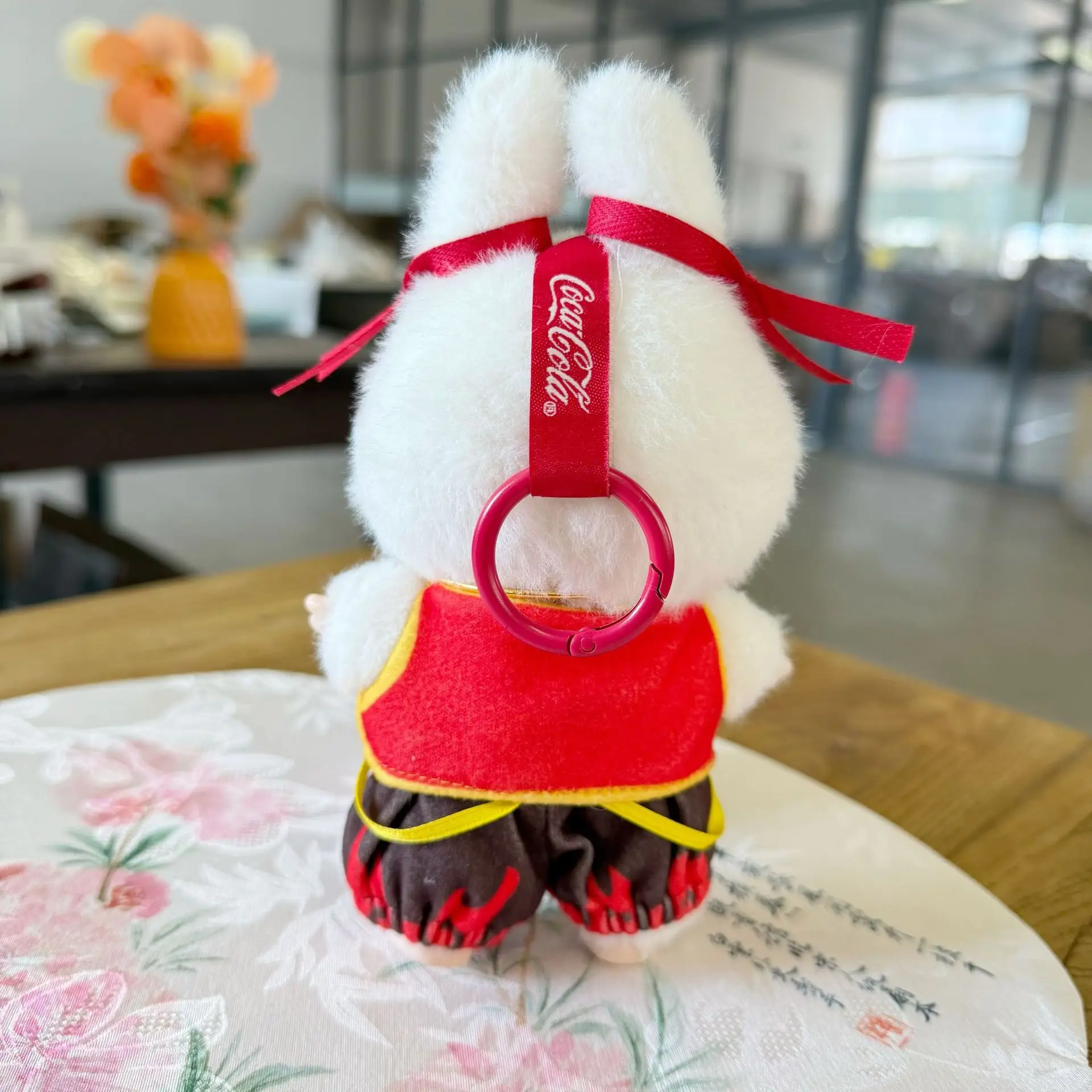 15cm/17cm Labubu I II Dolls Clothes Cute Nezha Qiankun Circle Set Sitting Party Accessories Clothing Plush Doll'S Clothes