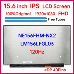 15.6 Inch 120Hz Laptop LCD Screen LM156LFGL03 NE156FHM-NX2 For Dell G15 G5505 G5510 G5511 G5515 Display Matrix Panel eDP 40 Pins