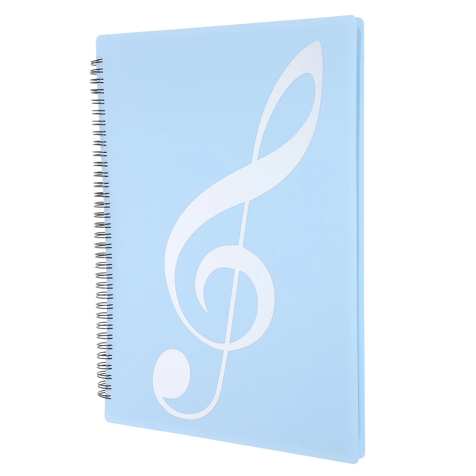 

Spiral Binding Music File File Paper Folder Document Organizer Holder Binder Sheet Music Storage Plastic Folder