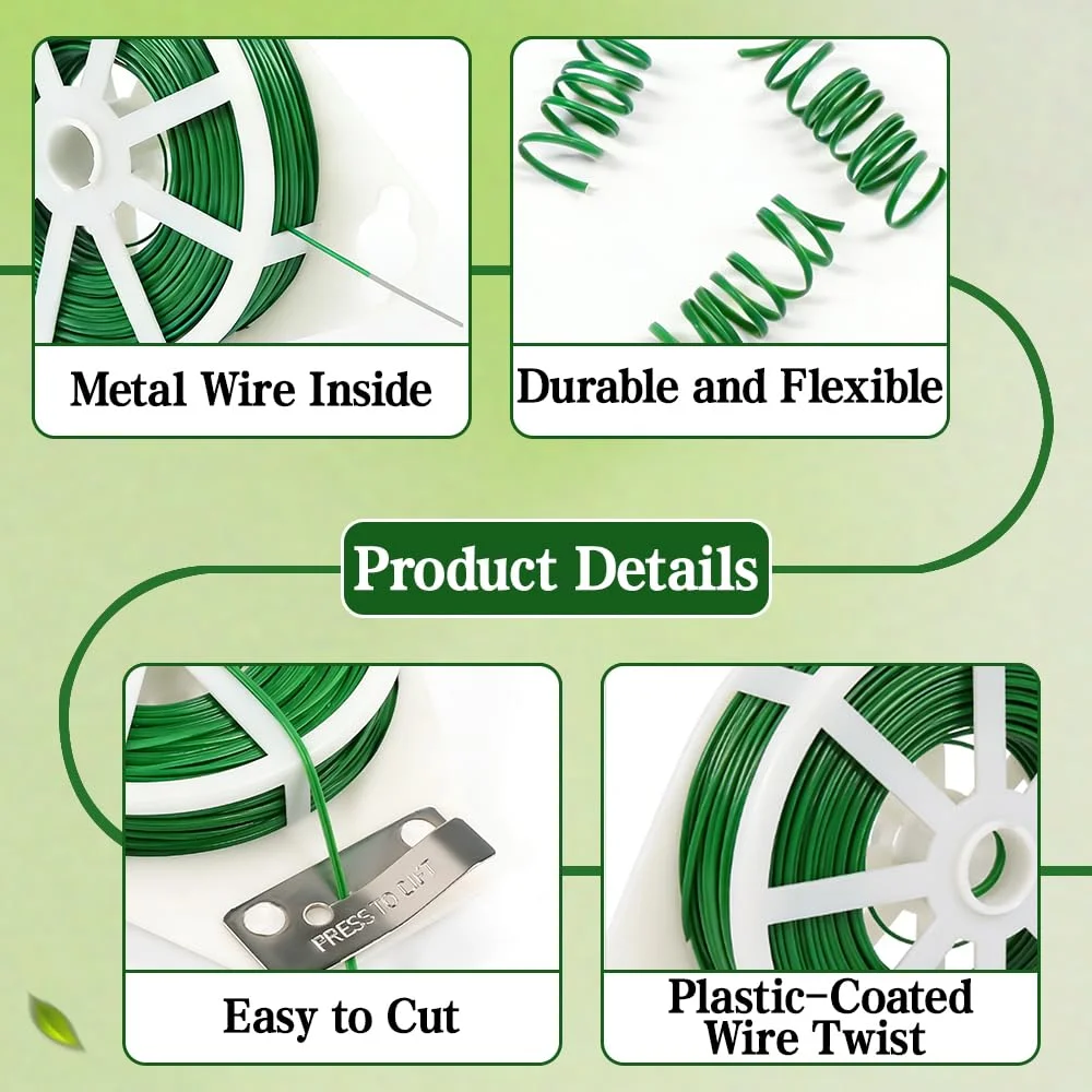 Garden Twist Ties Multifunctio - đánh giá và giá Garden Wire Twist Tie