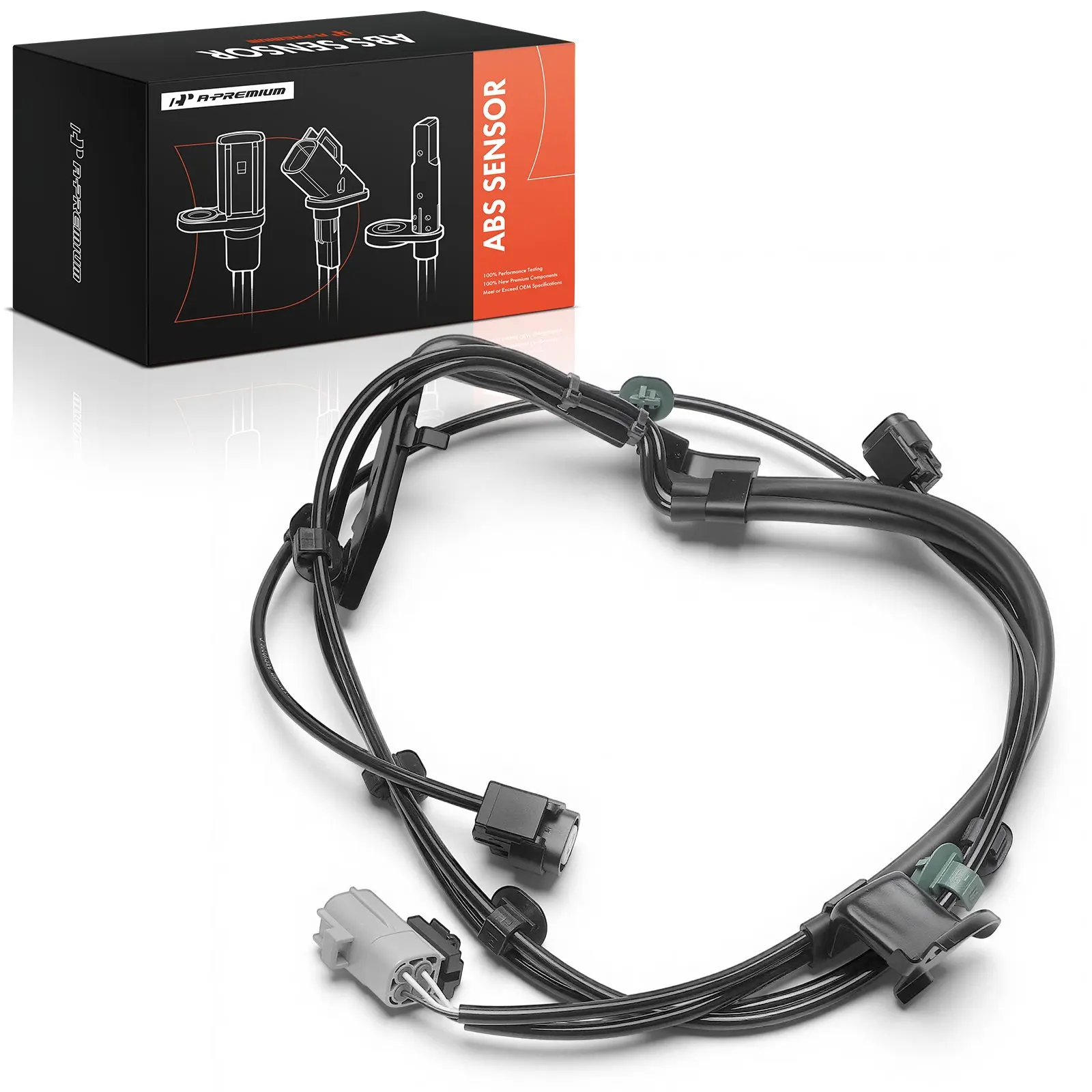 A-Premium Rear Center ABS Wheel Speed Sensor Wire Harness for Toyota 4Runner 2003-2009 FJ Cruiser 2007-2010