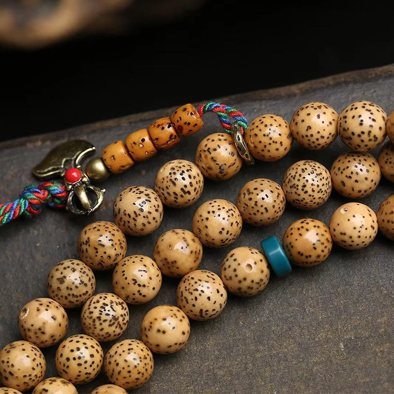 Tibetan- Buddhist ,-moon Bodhi, 108 beads, vintage-style bracelet accessories