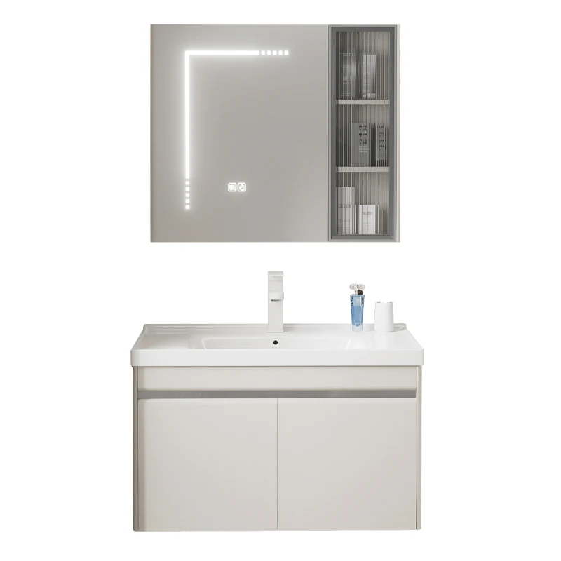 Space Saving Bathroom Cabinet Open Cabinets Wall Pharmacy Column Washbasin Storage Shelf Closed Toilet Kit Mirrors Sink Gabinete