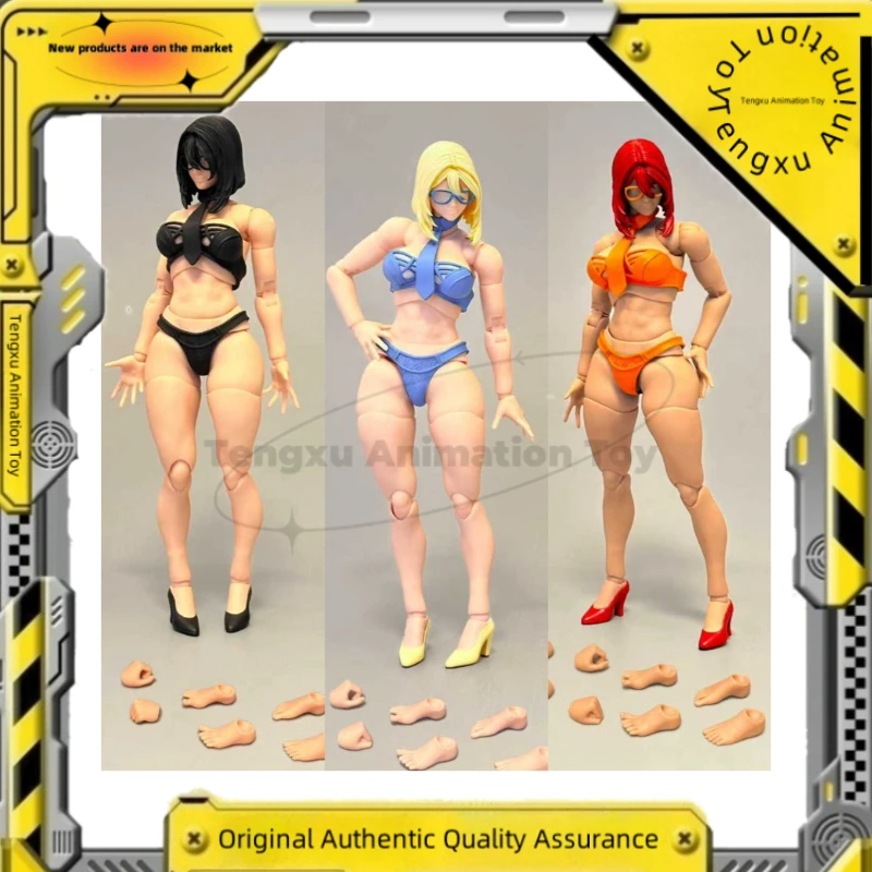 

FURY Studio 1/12 Highly Articulated Female Aesthetic Base Body - Three Colors - Articulated Figure