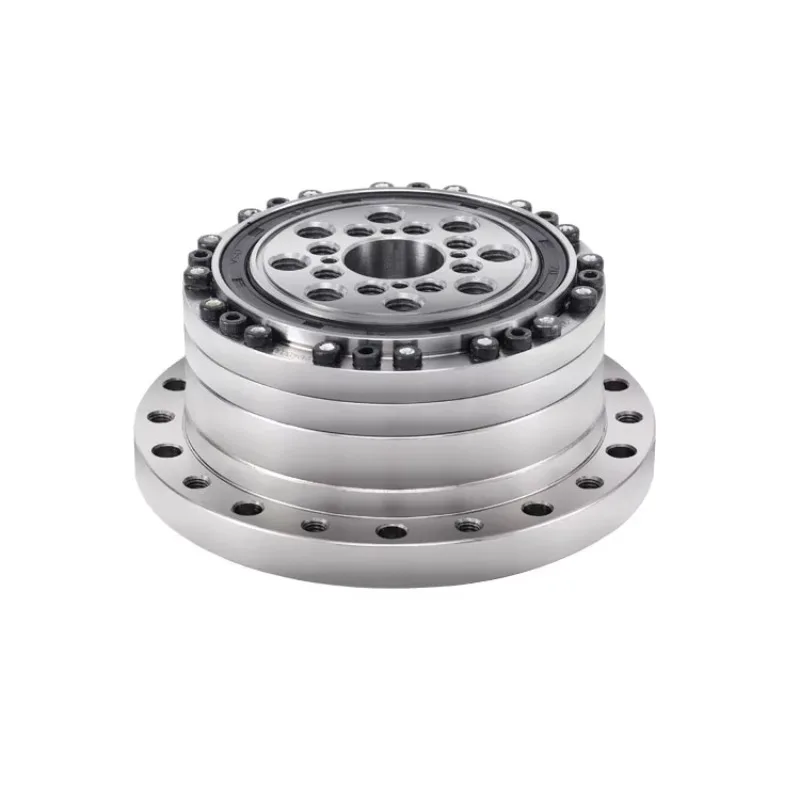 Zero Backlash Servo Motor Harmonic Drive Gearbox Transmission Gear ODM Compact Robot Arm Reducer For Industrial Use