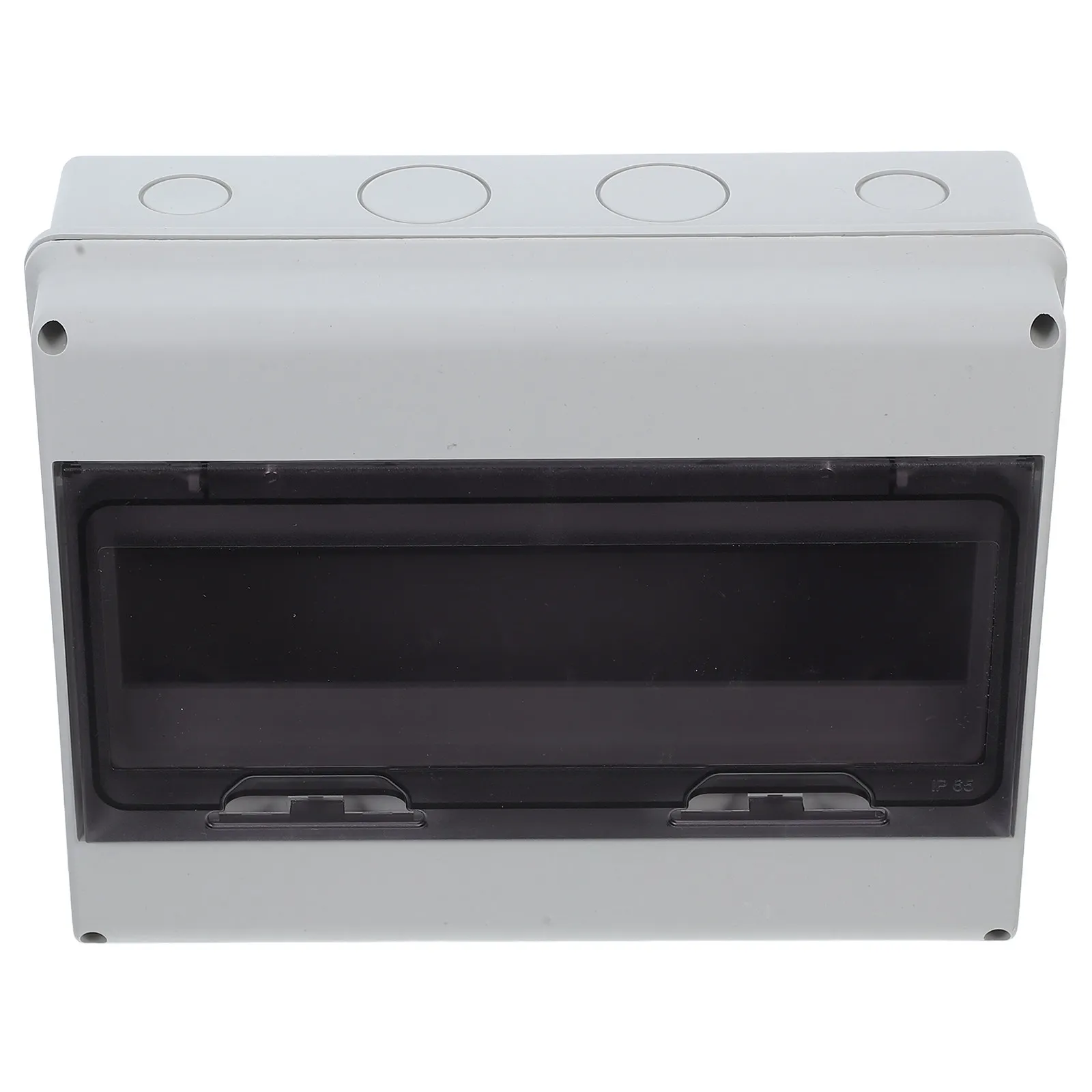 12 Way IP65 Weatherproof Distribution Protection Box with Clear Window Din Enclosure for Circuit Breaker Outdoor