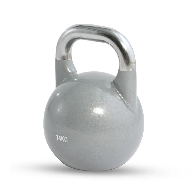 All Steel Competitive Training Kettlebells, Arm Squat Lifting Kettle, Household Strength Fitness Equipment, 4-30 KG