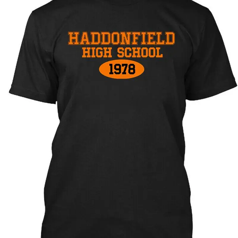 

Новая ПОПУЛЯРНАЯ футболка с логотипом Haddonfield High School 1978 в стиле ретро, S 4XL