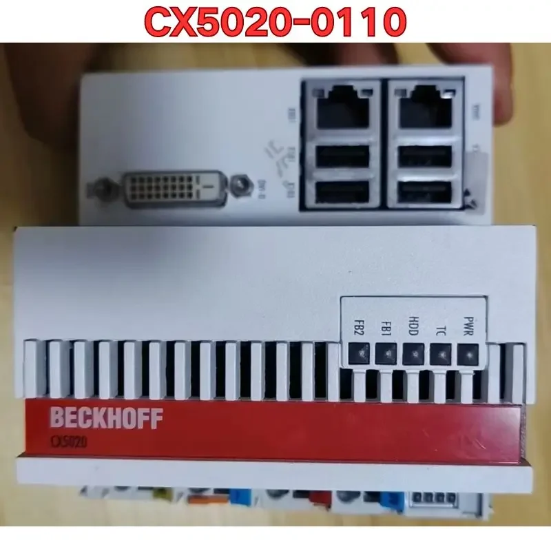 Second-hand PLC module CX5020-0110 function test is normal