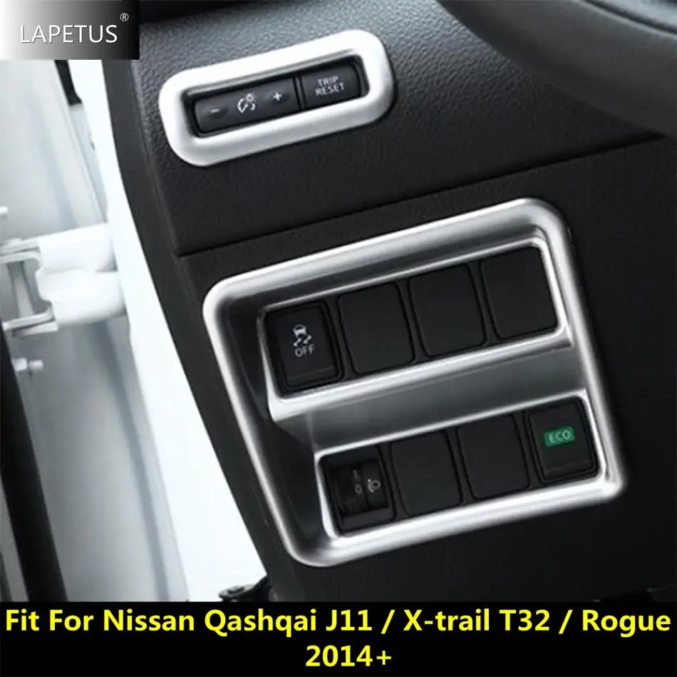 

Headlight Lamps Lights Switch Control Panel Cover Trim For Nissan Qashqai J11 / X-trail T32 / Rogue 2014 - 2020 Car Accessories