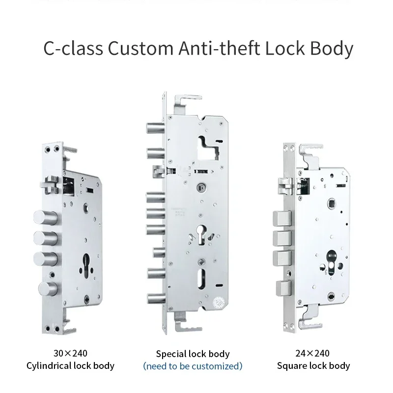 004 Eseye OEM/ODM Face Recognition Wifi Code Security Fingerprint Tuya Camera Smart Door Lock for home